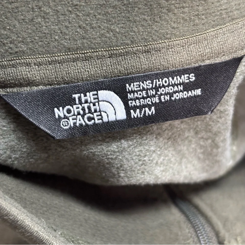 The North Face Green Quarter-Zip Pullover